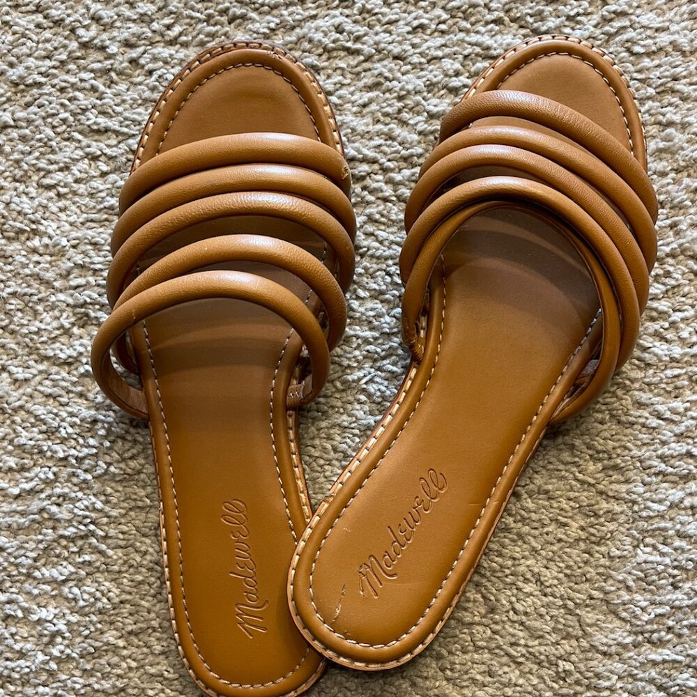 Madewell leather Slides